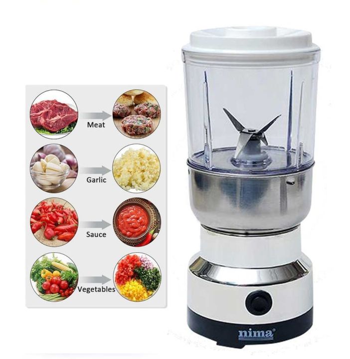 Nima 2 in 1 Electric Grinder and Blender