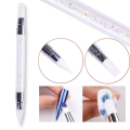 Dual-ended Silicone Sculpture Nail Art Pen Nail Art Brush Carving Mirror Glitter Powder Dotting Painting Nail Pen Manicure Tools. 