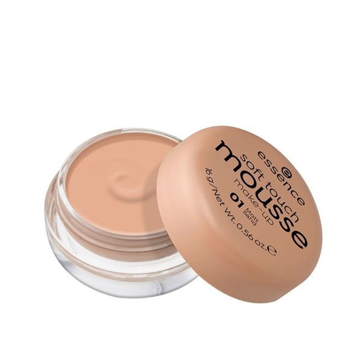 essence soft touch mousse makeup shade 01 matt sand