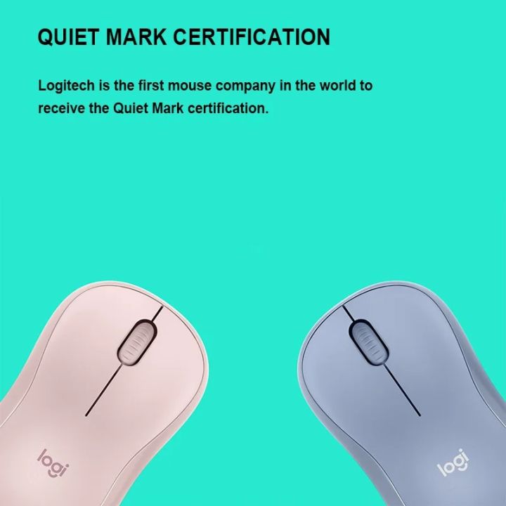 Logitech%20M221%20Wireless%20Mute%20Mouse%20more%20suitable%20for%20GIRLS%20Office%20Compact%20Portable%20Fashion%20Optical%20Mouse%20-%20Image%206