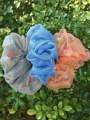 ခေါင်းစည်းကြိုး Colorful Hair Band Scrunchies Hair Band 3pcs set. 