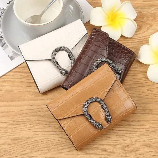 Leading%20Crocodile%20Pattern%20Wallet%20Women's%20Fashion%20Simple%20Multifunctional%20Coin%20Purse%20Mini%20Women's%20Small%20Bag%20Card%20Bag%20-%20Image%204