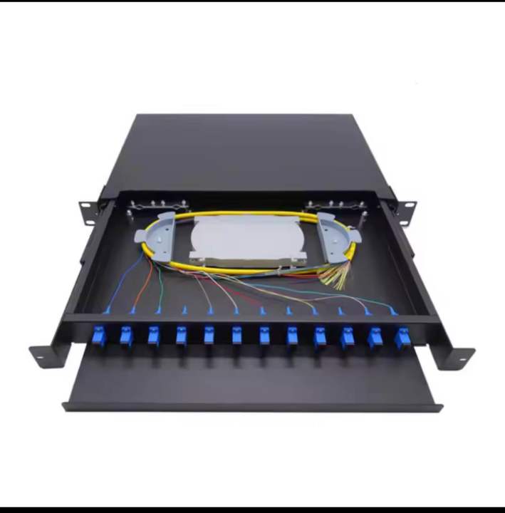 12port SC Fiber Optic Patch Panel 12port Fiber ODF with SC UPC ...