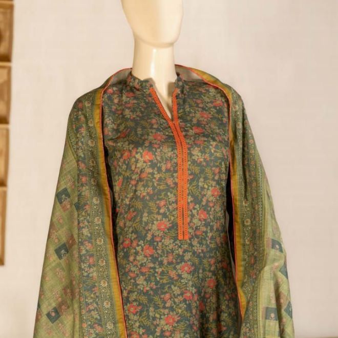 *SAFINA  Prints Wentr colcshan 3pc
