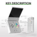 MIYOO Mini Flip Retro Handheld Game Console With New Hinge 2.8''IPS Screen Portable Video Game Consoles Classic Gaming Emulator. 