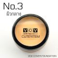 Vov Cover Foundation Vov Cream Foundation, Black Cartridge. 