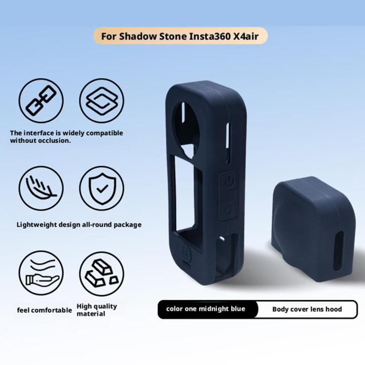 Full%20Body%20Protective%20Case%20For%20Insta360%20X4%20Air%20Portable%20Shockproof%20Dustproof%20Silicone%20Cover%20With%20Lens%20Cap%20-%20Image%202