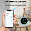 Tuya WiFi Temperature Humidity Sensor Smart Indoor Hygrometer Thermometer With LED Display Backlight Support  Home Alexa. 