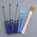 For Xbox One 360 PS3 PS4 PS5 Series Screw Driver Torx T6 T8 T10 Security Screwdriver Tamperproof Hole Repairing Opening Tool.