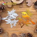 Original Beautiful Bird on the Branches Metal Cutting Dies Scrapbooking Decorative Embossing. 