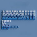 2025 New 135 PBT Keycaps Side Print Keycap Set Double Shot Shine Gradient Keycaps Cherry Profile For Mechanical Keyboard Keycap. 