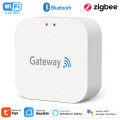 Tuya Smart Life Multi-mode Gateway Smart Home Automation Hub ZigBee WiFi Bridge Bluetooth Mesh Voice Control for Alexa . 