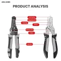 AIRAJ 7 Inch Multi Functional Wire Stripper Pliers and Stripping Specialized for Electricians Tools Crimping Pliers Terminal. 