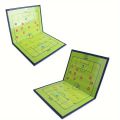 Foldable Football Tactics Board Soccer Coaching Board Magnetic Soccer Clipboard Portable Football Coaches Blackboard. 