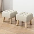Ottoman Foot Rest Stool Hallway Ottoman Home Decor Furniture Stool Small Wooden Stools Sofa Ottomans Foot Rest Stools. 