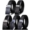 Men's casual all-lap letter automatic buckle leather belt Business gifts Belt clothing and accessories. 