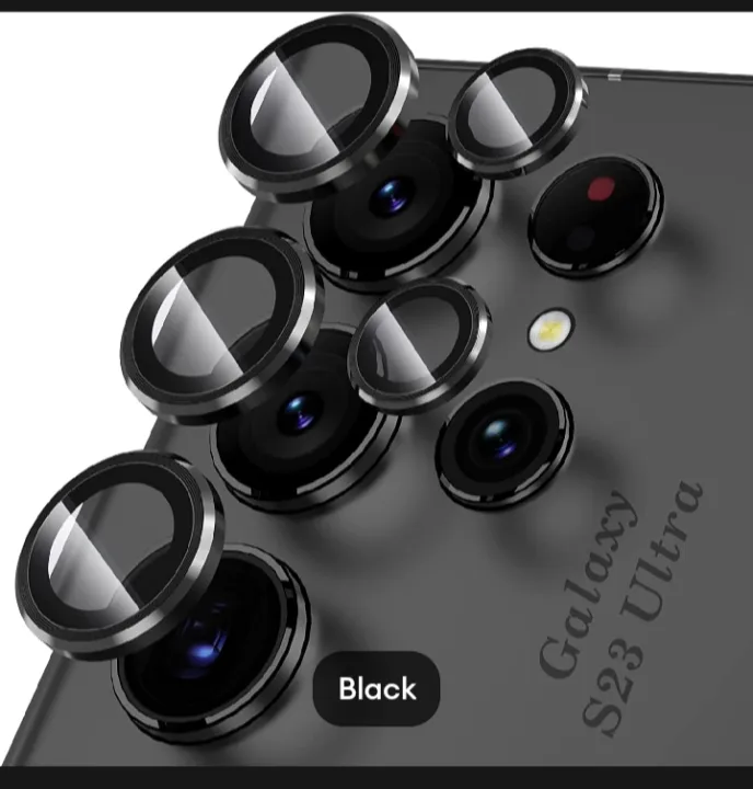 Samsung%20Galaxy%20S23%20Ultra%205G%20Camera%20Lens%20Protector%20%E2%80%93%209H%20Tempered%20Glass%20with%20Metal%20Rings,%20Scratch-Resistant%20-%20Image%203