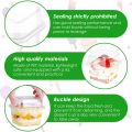 100PcsMultipurpose Dessert Cups with Lids 8oz Reusable Cupcake Container Clear Square Single Dessert Box Sealed Cake Storage Box. 