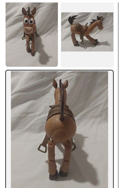 Toy Story Galloping Bullseye Horse Action Figure Mattel Disney Pixar Moving