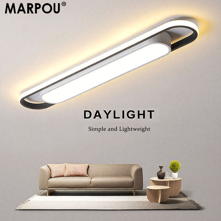 Rectangular Strip Light LED Ceiling Light 220V 41CM Rectangular Strip Light Modern Minimalist ...