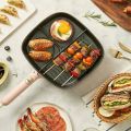 MIni Multifunctional Breakfast Machine NON Stick  3-In-1 Electric Griddle for Steaks & Eggs, Divided Electric Skillet Grill Pan Non-stick 5 Minutes Multifunction Brunch Maker for Burger, Bacon, Pancake, Sandwich. 