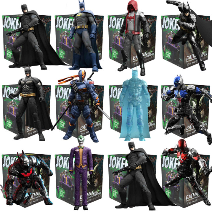 Batman Arkham Knight & Joker Action Figure Blocks Bricks Model Set