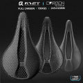 RYET Carbon 3D Printed Saddle 145/155MM 130g 7*9 Bike Seating For Men Women Triathlon Road MTB Mountain Gravel Cycling Parts. 