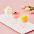 10Pcs Disposable Plastic Dessert Cup Ice Cream Cup Small Wine Cup Perfect For Fruit Ice Cream Pudding Wedding Party Decoration.
