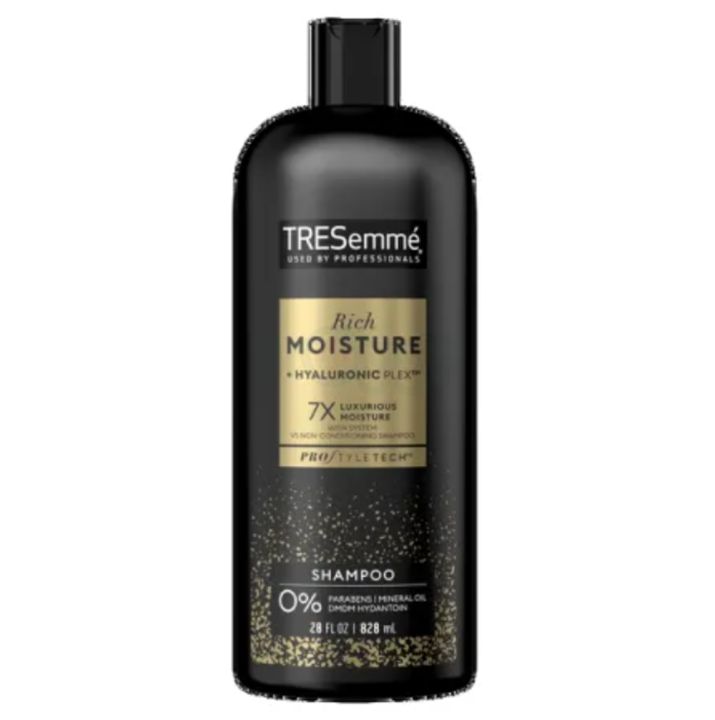 Tresemme 7X Rich Moisture Shampoo with Hyaluronic Plex 828ml