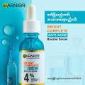 GARNIER BARU BRIGHT COMPLETE ANTI-ACNE BOOSTER SERUM 4% VITAMIN C + SALICYLIC + NIACINAMIDE + AHA 30ml. 