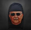 Celebrity Rapper Face Mask, balen shah,kp sharma oli & vten Funny Headgear, Cosplay Halloween Props Costume, Adult. 