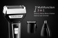 Professional Rechargeable Super Trimmer -  1 month Warranty -  3 in 1 Multifunction -  Electric Shaver - Nose Trimmer -  Hair  Machine - Black. 