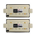 Phrilam Pro LP  Vintage Alnico 5 Covered Humbucker Neck Bridge Pickups Set  7.6/8.8K for LP Style Electric Guitar. 