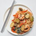 5 Pair Reusable Stainless Steel Chopsticks Korean Chopsticks Non-Slip Chop Sticks Use for Home Kitchen Hotel Restaurant. 