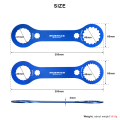 RIDERACE Bicycle Bottom Brackets Wrench Bike Install Repair Tool For SRAM DUB Shimano BBR60 MT800 BBR9100 XDR TL-FC25 TL-FC24. 
