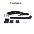 Adjustable Bike Kickstand Parking Rack Bicycle Side Support Kickstand for  Mountain Bike road bike. 