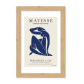 Picture Frame Size 4X6 Inches (Matisse Pattern) Minimalist Picture Frame Can Be Hung and Placed on a Table. or for Use as a Photography Prop..