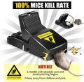 Rat Trap Mouse Trap - Heavy Duty Mice Catcher | Reusable Washable Plastic | Strong Springs for Households | Effective Rat Killer | Easy to Use. 