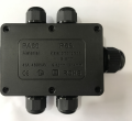 Waterproof 3 Way Electrical Cable Wire Connectors LED Outdoor Junction Box Line Protection for Wiring Accessories with Terminal. 