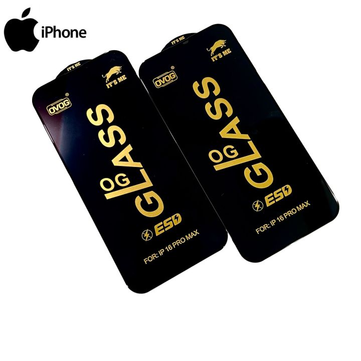 Premium OG Glass Screen Protector for Iphone 17 Pro Max 16 Pro Max 15 Pro Max 14 Pro max 13 Pro Max 12 Pro Max 11 Pro Max OG Tempered Glass Screen Protector