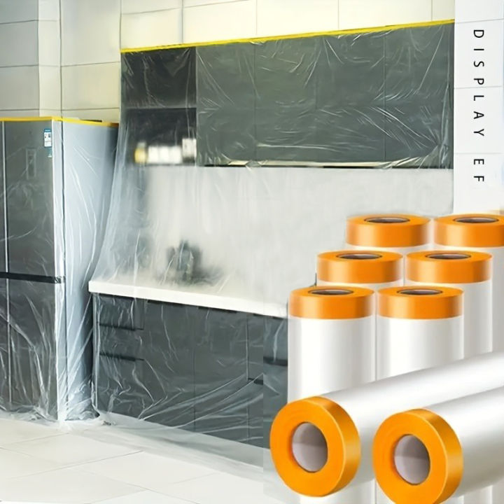 12M%20Furniture%20Dustproof%20Protection%20Film%20Self-Adhesive%20Plastic%20Masking%20Film%20Car%20Beauty%20Repair%20Masking%20Film%20Decor%20Wall%20Paint%20Cover%20-%20Image%206