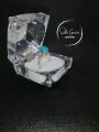 Turquoise stone silver ring 925. 