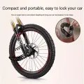 1pc Bicycle Lock Wire Rope Chain Lock Combination Lock Mountain Bike Motorcycle Anti-theft Password Bag Lock Helmet Lock. 