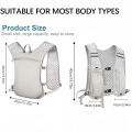Running Hydration Vest Back pack for Hiking Cycling Marathon Lightweight Water Chest Pack With Phone Storage Pocket. 