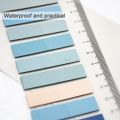 200pcs Index Sticky Note Tabs, Writable Page Marker for Book Annotations, Transparent Calendar Marking Labels. 