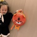 1-5years Baby Children Cartoon Animal Boy Girl Backpack Outdoor School Lower Grades Stationery Supplies Pvc Egg Shell Backpack. 