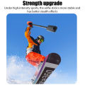 1.2m Ultra-Long Carbon Fiber Invisible Selfie Stick For Insta360 X3/X2/for Action 3/ Camera Invisible Selfie Stick.
