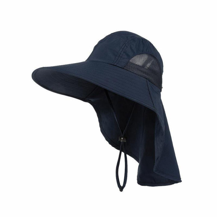 Outdoor%20Sports%20Jungle%20Hiking%20Hat%20Fishing%20Hat%20Wide%20Brim%20Bucket%20Hat%20With%20Neck%20Cover%20Quick%20Dry%20Men%20Fishermen%20Sun%20Protected%20Cap%20-%20Image%207