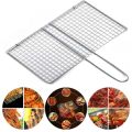 Barbecue Grilling Basket Grill BBQ Net Steak Meat Fish Net Siz Vegetable. 