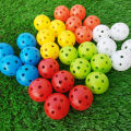 10pcs Indoor golf ball golf practice balls golf light ball have hole Golf Traini. 